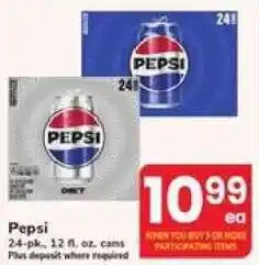Safeway Pepsi offer