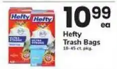 Safeway Hefty Trash Bags offer