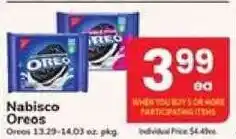 Safeway Nabisco Oreo offer