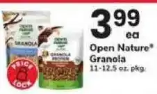 Safeway Open Nature Granola offer