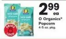Safeway O Organics Popcorn offer