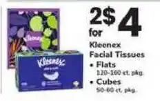 Safeway Kleenex Facial Tissues offer