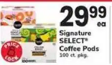 Safeway Signature Select Coffee Pods offer