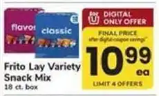 Safeway Frito Lay Variety Snack Mix offer
