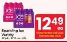 Safeway Sparkling Ice Variety offer