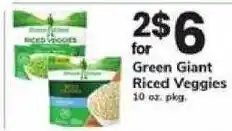 Safeway Green Giant Riced Veggies offer