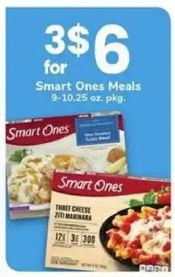 Safeway Smart Ones Meals offer