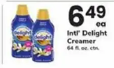 Safeway Int'l Delight Creamer offer