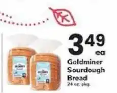 Safeway Goldminer Sourdough Bread offer