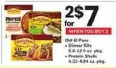 Safeway Old El Paso Dinner Kits offer