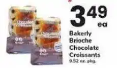 Safeway Bakerly Brioche Chocolate Croissants offer