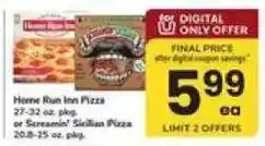 Safeway Home Run Inn Pizza offer