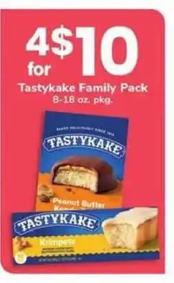 Safeway Tastykake Family Pack offer