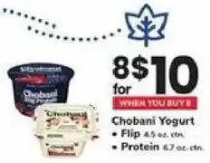 Safeway Chobani Yogurt offer