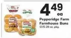 Safeway Pepperidge Farm Farmhouse Buns offer