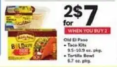 Safeway Old El Paso Taco Kits offer