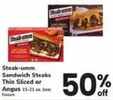 Safeway Steak-umm Sandwich Steaks offer
