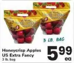 Safeway Honeycrisp Apples US Extra Fancy offer