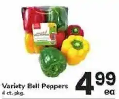 Safeway Variety Bell Peppers offer