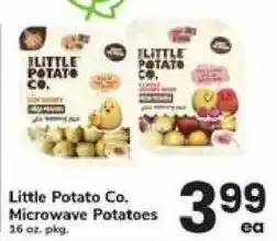 Safeway Little Potato Co. Microwave Potatoes offer