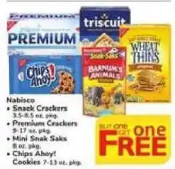 Safeway Nabisco snack crackers offer