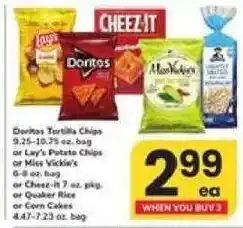 Safeway Cheez-it tortilla chips offer