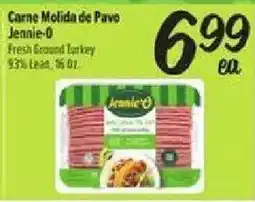 El Super Jennie-O Fresh Ground Turkey offer