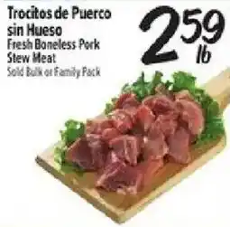 El Super Fresh Boneless Pork Stew Meat offer