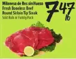 El Super Milanesa de Res sin Hueso offer