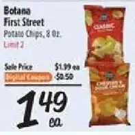 El Super Botana First Street Potato Chips offer