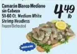 El Super Medium White Shrimp Headless offer