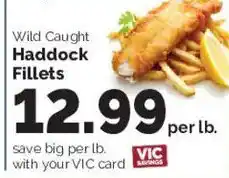 Harris Teeter Wild Caught Haddock Fillets offer
