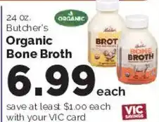 Harris Teeter Butcher's Organic Bone Broth offer