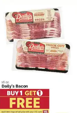 Harris Teeter Daily's Bacon offer