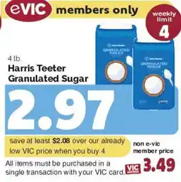 Harris Teeter Harris Teeter Granulated Sugar offer