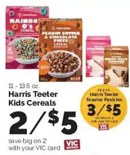 Harris Teeter Harris Teeter Kids Cereals offer