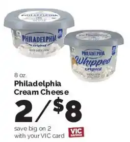 Harris Teeter Philadelphia cream cheese offer