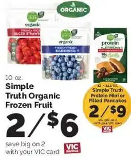 Harris Teeter Simple Truth Organic Frozen Fruit offer