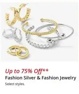 JC Penney Fashion Silver & Fashion Jewelry offer