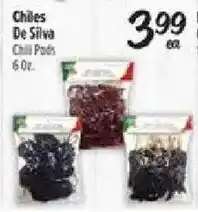 El Super Chiles De Silva Chili Pods offer