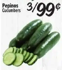 El Super Pepinos Cucumbers offer