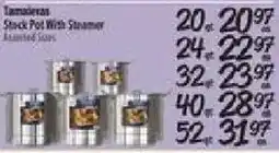 El Super Ramekins Stock Pot With Steamer offer