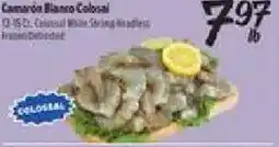 El Super Colossal White Shrimp offer