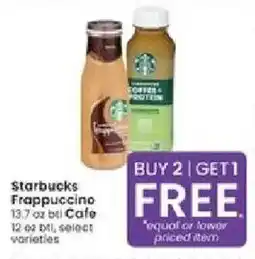 Albertsons Starbucks Frappuccino offer