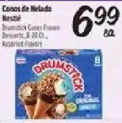 El Super Nestle Drumstick Cones Frozen Desserts offer