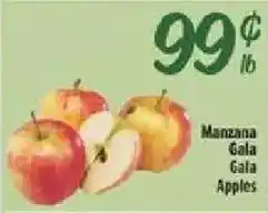 El Super Manzana Gala Gala Apples offer