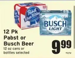 Ray's Food Pabst or Busch Beer offer
