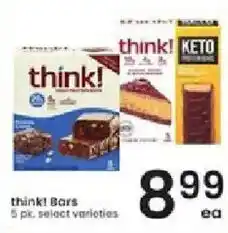 Albertsons think! Bars offer