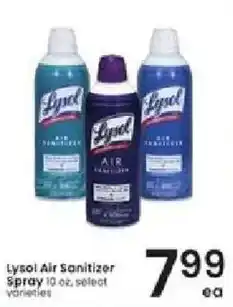 Albertsons Lysol Air Sanitizer offer
