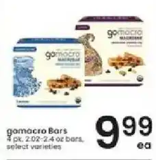Albertsons gomacro bars offer